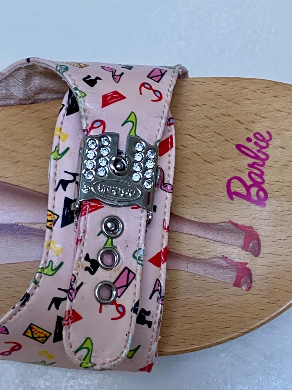 Rare Dr. Scholls x Barbie Limited Edition 50th Anniversary Slides
